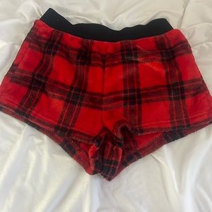 Pink sleep shorts, size medium